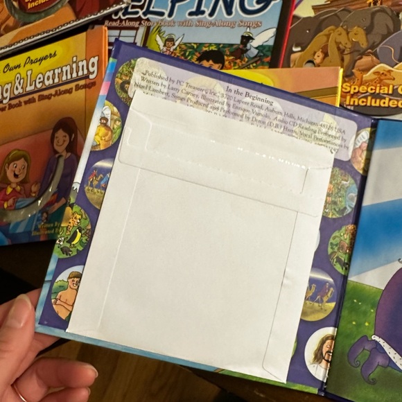 Bundle of 11 Religious Books with CD sing along for kids - Picture 3 of 3